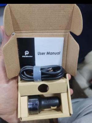 Porodo USB-C Car Charger with User Manual