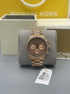 Michael Kors Rose Gold Chronograph Women's Watch