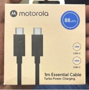 Motorola 1m USB-C to USB-C 100W Fast Charging Cable