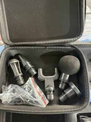Portable Massage Gun with Multi-Attachment Carry Case