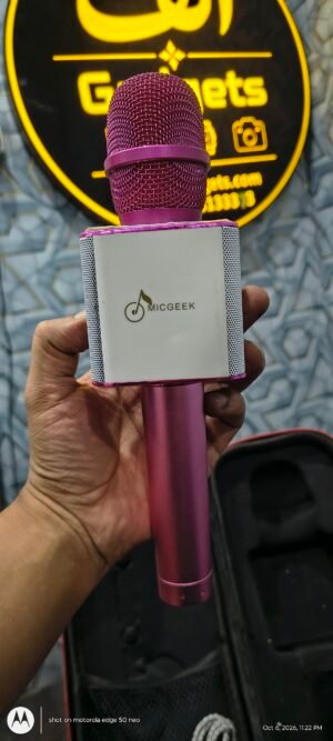 Blutooth Rechargable Blutoot Mic & Speaker Roucghy Brand