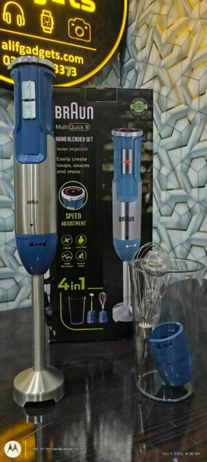 BRAUN hand blender Set (9 in one)
