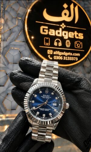 Rolex Blue Watch